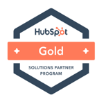 HubSpot Gold Solutions Partner Program Badge